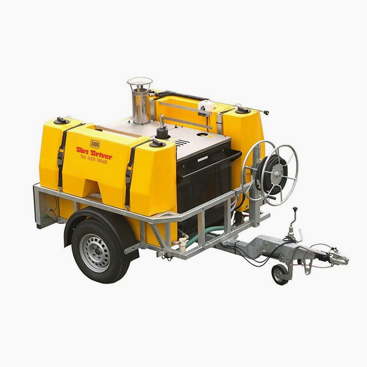 Bowser Industrial Hot Wash Trailer 3000PSI Diesel