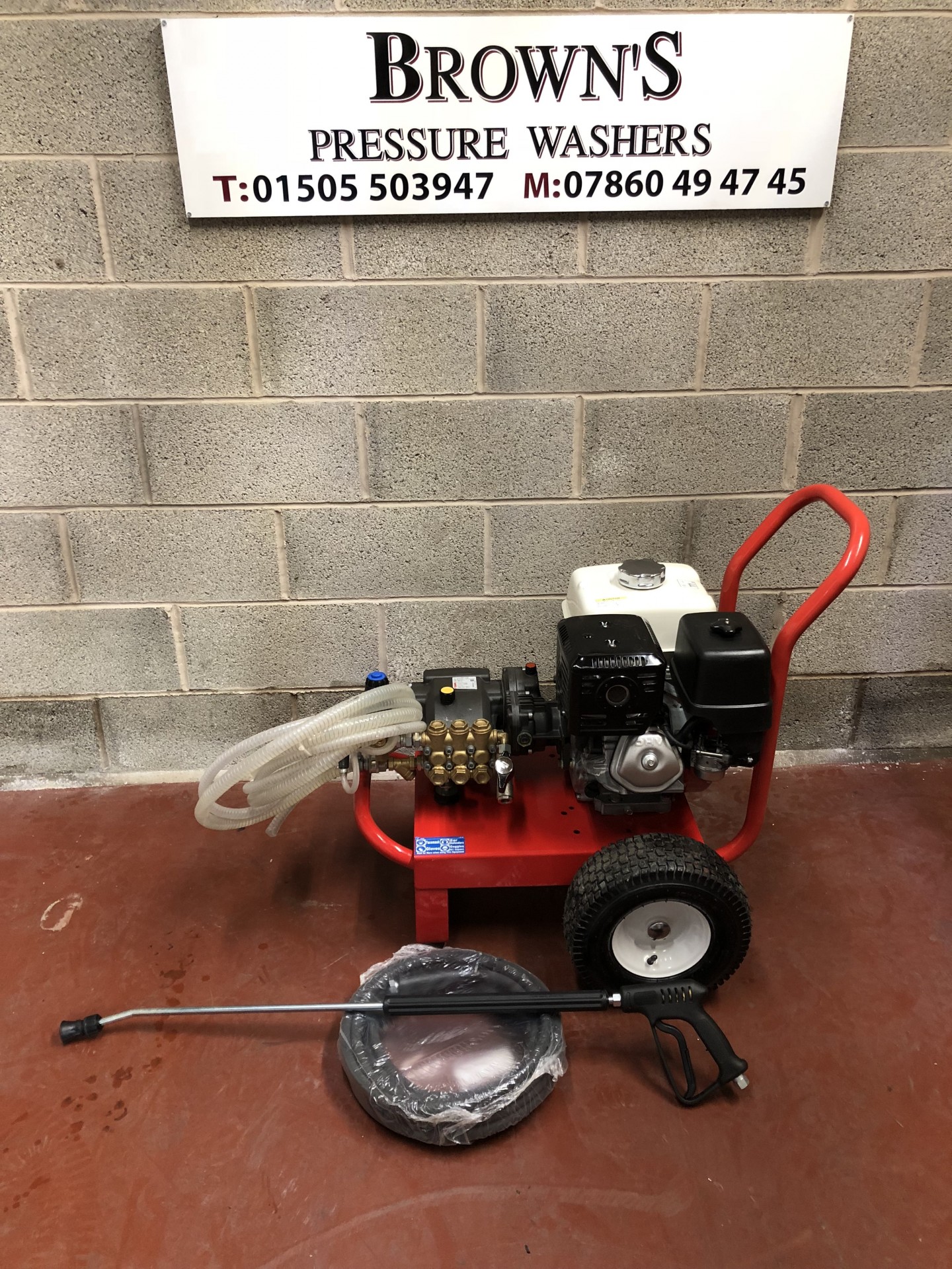 Used MAC Avant Hot Pressure Washer 240V Browns Pressure Washers Ltd