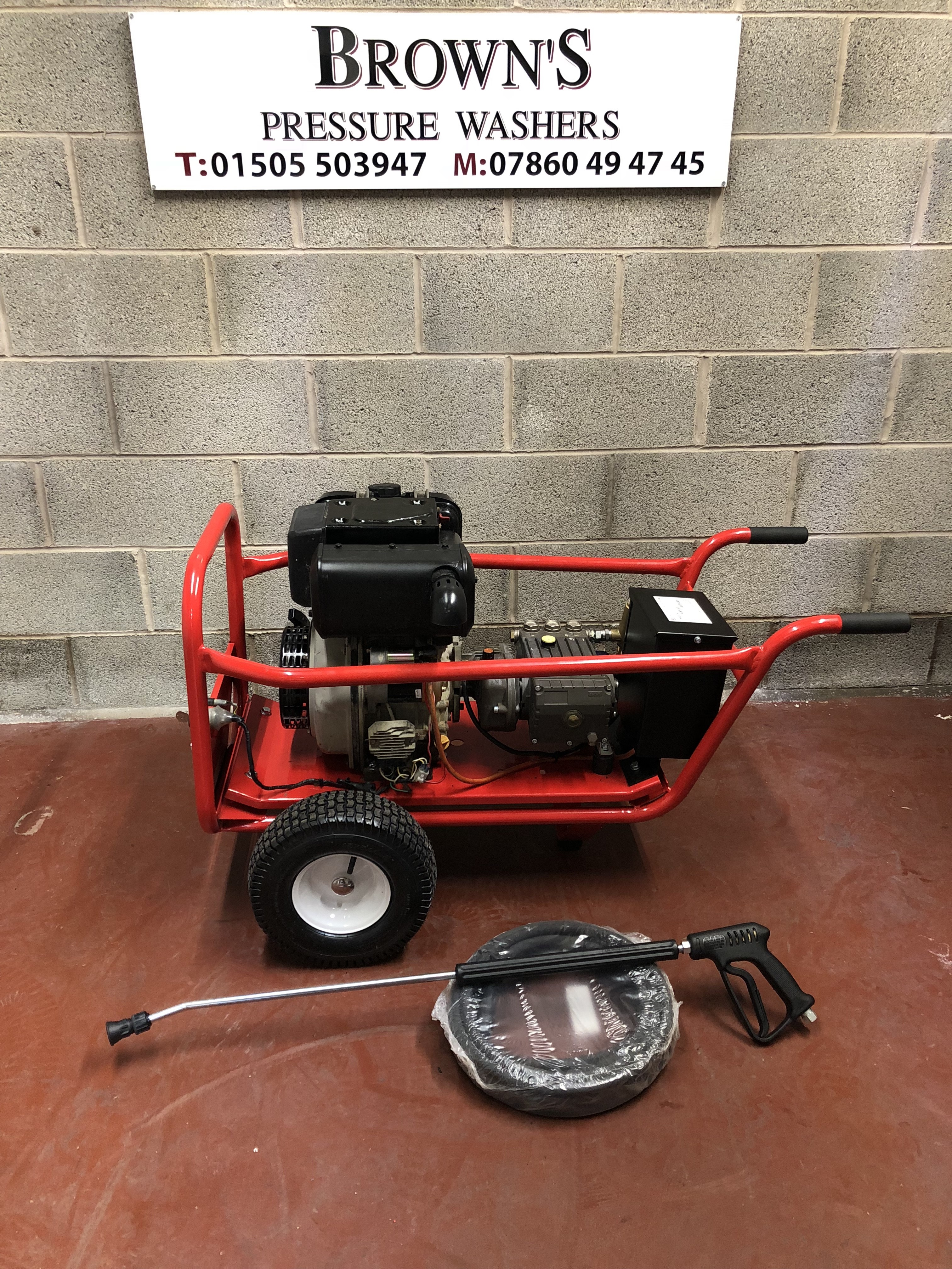 USED MACHINE Browns Pressure Washers Ltd